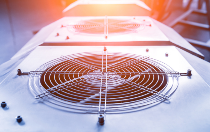 Ventilador industrial para sistema de climatización